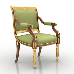 3D Armchair preview