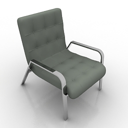3D Armchair preview