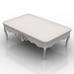 3D Coffee table preview