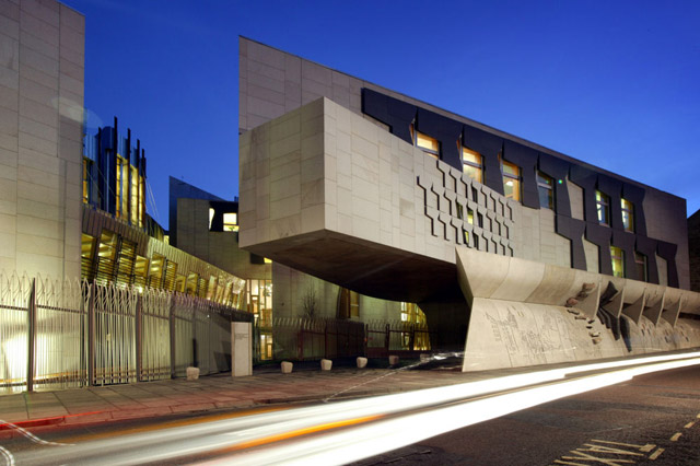 The Scottish Parliament, Holyrood, Edinburgh