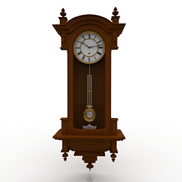 wall clock 3D Model Preview #a95eec73