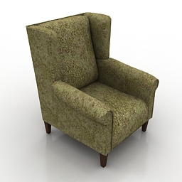 3D Armchair preview