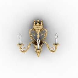 3D Sconce preview