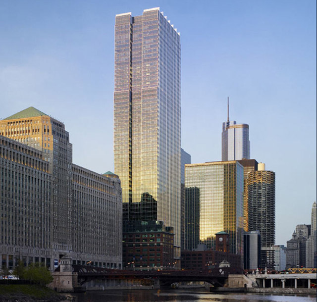 Gracing Chicago's skyline