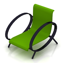 3D Armchair preview