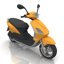 japans scooter 3D Model Preview #7ad1f206
