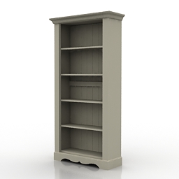 3D Bookcase preview
