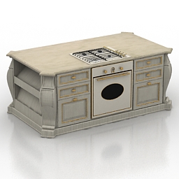 3D Kitchen preview