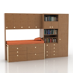 wardrobe 3D Model Preview #8a945838