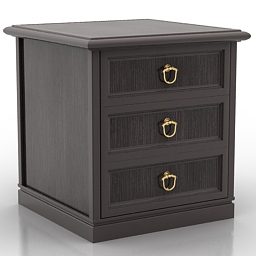 3D Bedside table preview