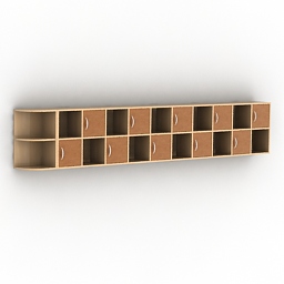 3D Shelves preview