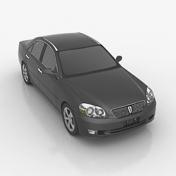 car toyota mark 2 2001 3D Model Preview #7ff5b9ec