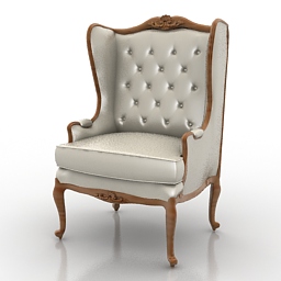 3D Armchair preview