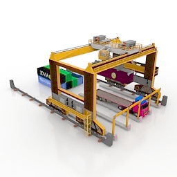 container 3D Model Preview #39250bda