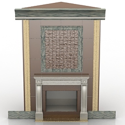 fireplace 3D Model Preview #39133be2