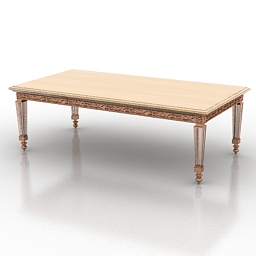 table cappelletti 3D Model Preview #32b8e993