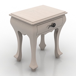 3D Bedside table preview