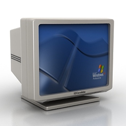 monitor 3D Model Preview #1204ee43