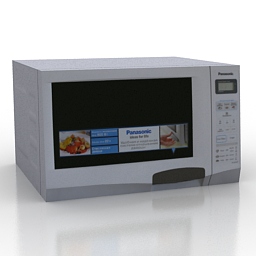 microwave 3D Model Preview #504ebddd