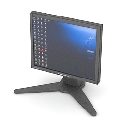 monitor vp181s 3D Model Preview #6799dbd9