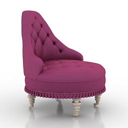 3D Armchair preview