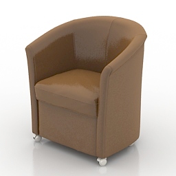 3D Armchair preview