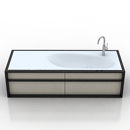 washbasin 1 3D Model Preview #934ce8b8