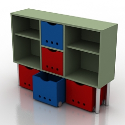 3D Shelving preview
