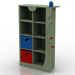 3D Shelving preview