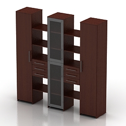 bookcase - 3D Model Preview #234470fd