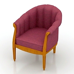 3D Armchair preview