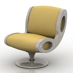 3D Armchair preview