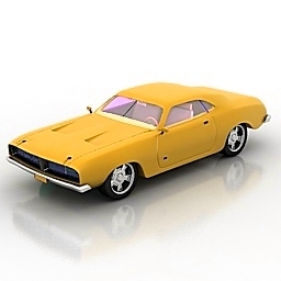 car dodge chargerrt69 3D Model Preview #b26aef4d