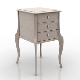 3D Bedside table preview