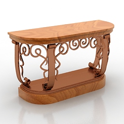 3D Table preview