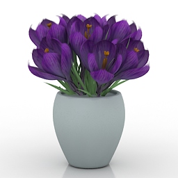 flower 2 3D Model Preview #4e712aca