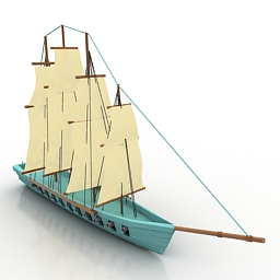 ship 3D Model Preview #9b3525ec