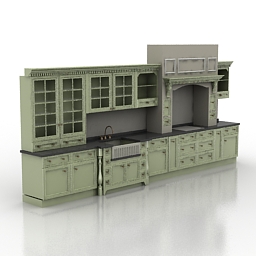 3D Kitchen preview