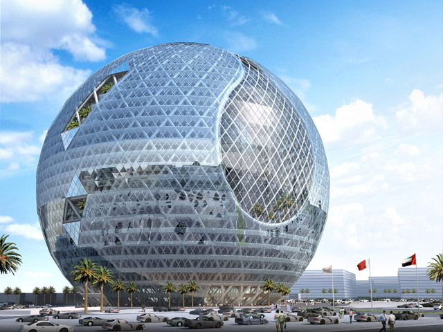 James Law designs 'eco-globe' for Dubai's Technopark