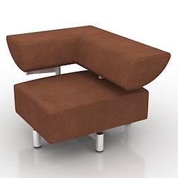 3D Armchair preview