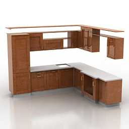 3D Kitchen preview