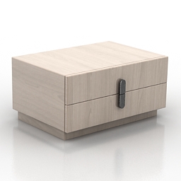 3D Bedside table preview