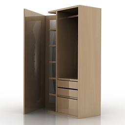 wardrobe graid 3D Model Preview #eb06e5d1