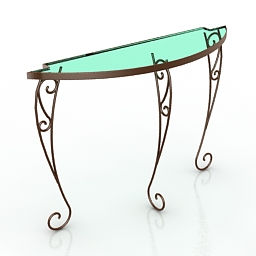 3D Table preview