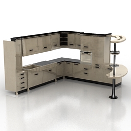 kitchen 3D Model Preview #88675347