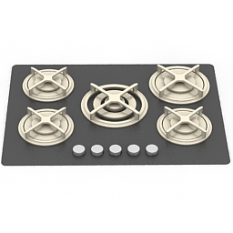 3D Gas stove preview