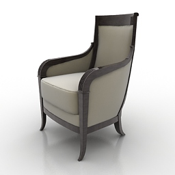 3D Armchair preview
