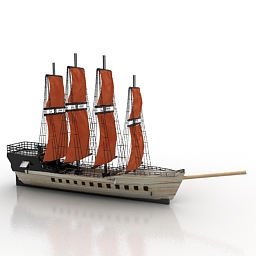 ship 3D Model Preview #048f218d