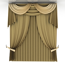 curtain 3D Model Preview #e7161303