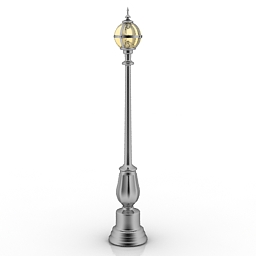 3D Lamppost preview